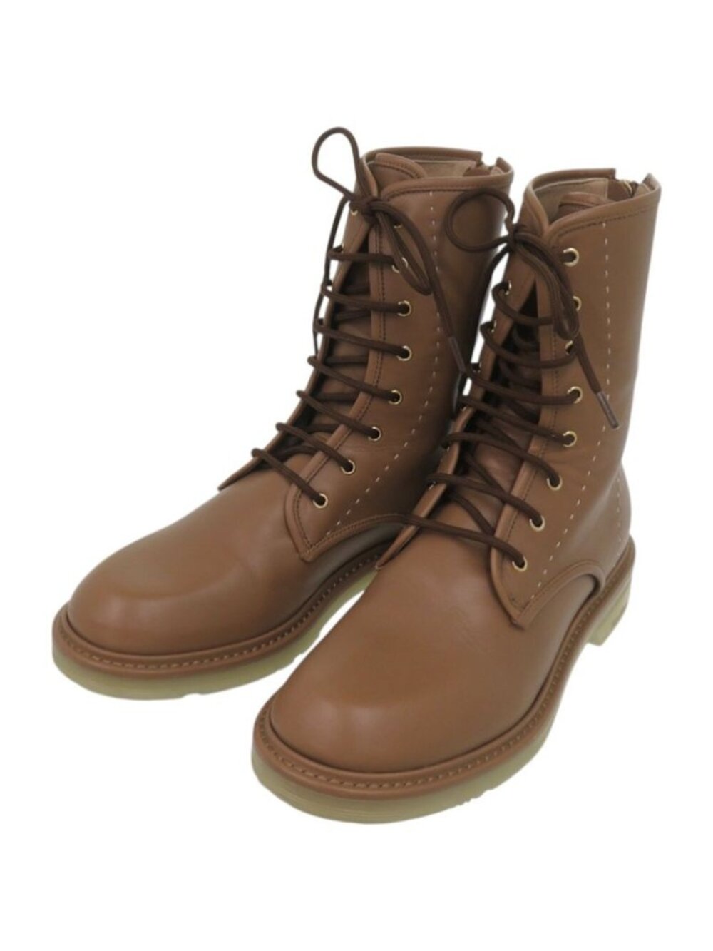 Max Mara Boots Calfskin Hazelnut Brown Ankle